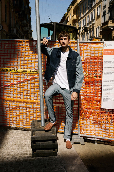 HACOY denim campaign, studying in Milan
